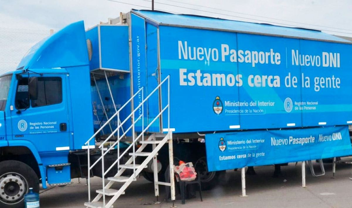 El camión fábrica de DNI estará en el Mercado Sur Municipal - Jujuy OnLine  Noticias