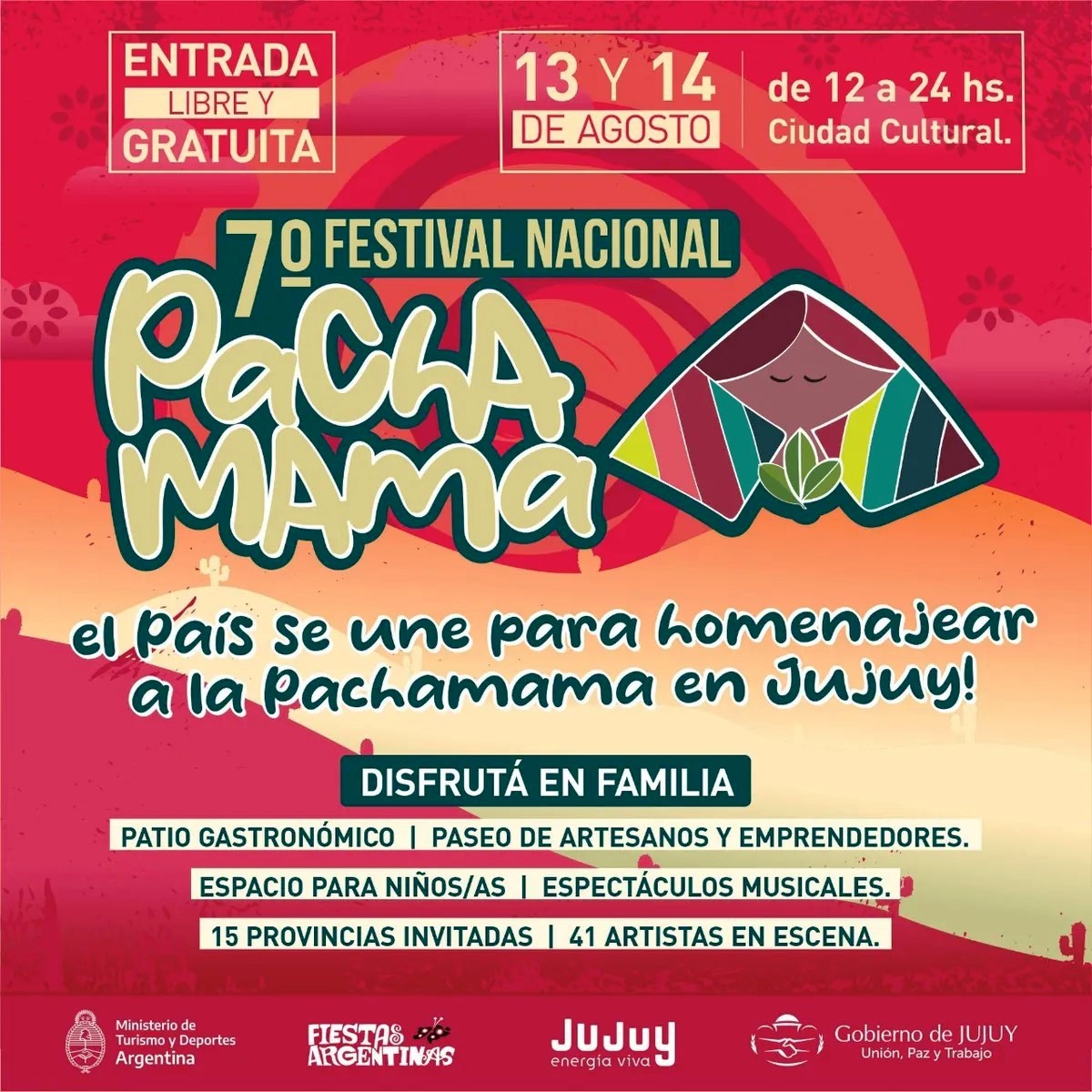 Este fin de semana se realizará el Festival Nacional de la Pachamama